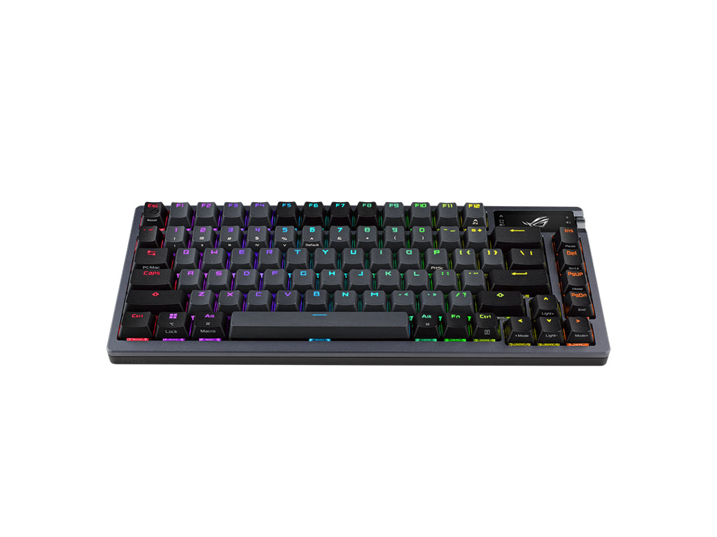 Tipkovnica ASUS ROG Azoth Wireless, ROG NX Red, PBT, OLED, RGB, USB, US