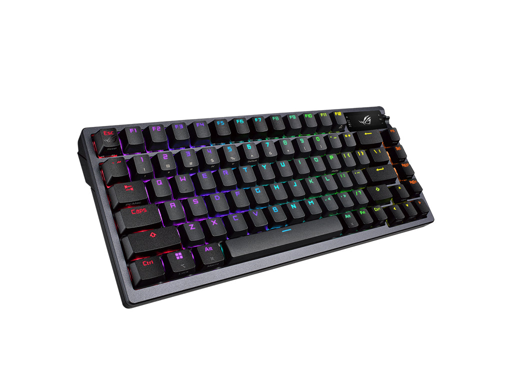 Tipkovnica ASUS ROG Azoth Wireless, ROG NX Red, PBT, OLED, RGB, USB, US