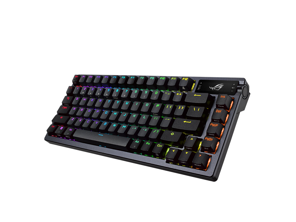 Tipkovnica ASUS ROG Azoth Wireless, ROG NX Red, PBT, OLED, RGB, USB, US