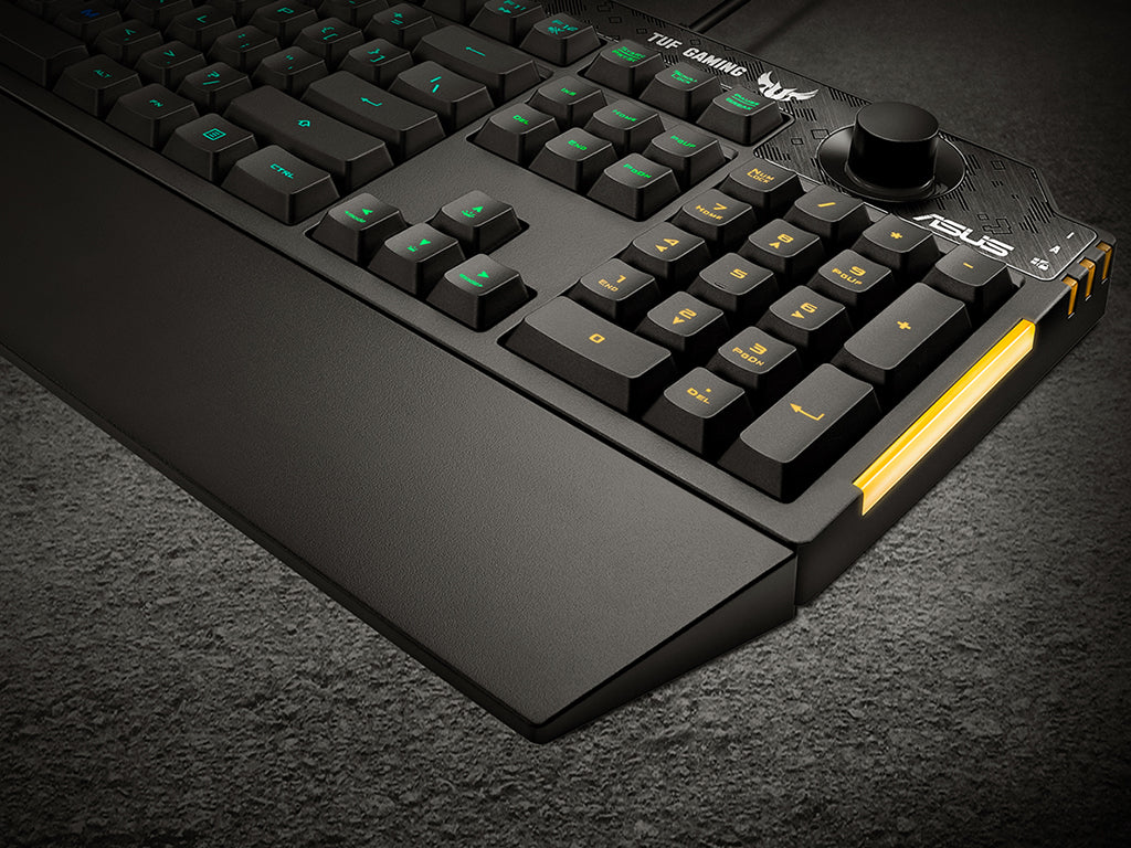 Tipkovnica ASUS TUF Gaming K1, RGB, USB, US SLO g.