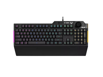 Tipkovnica ASUS TUF Gaming K1, RGB, USB, US SLO g.