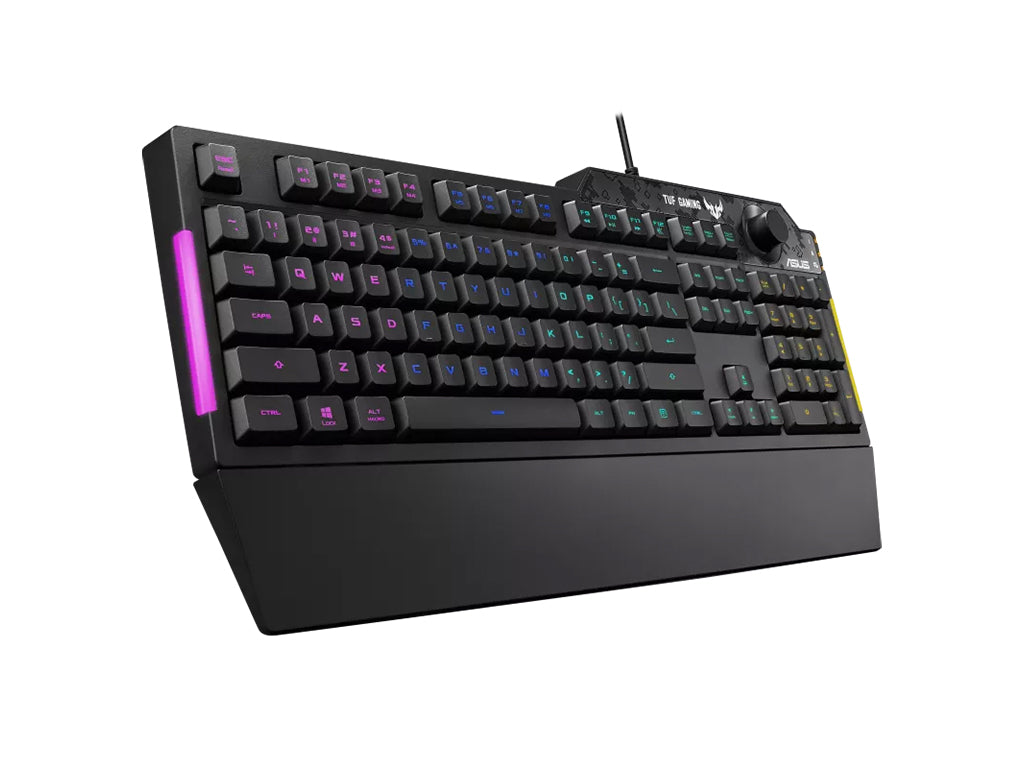 Tipkovnica ASUS TUF Gaming K1, RGB, USB, US SLO g.