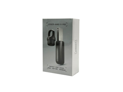 Zaščitna kapsula za strojno denarnico Ledger NANO X Pod, črna