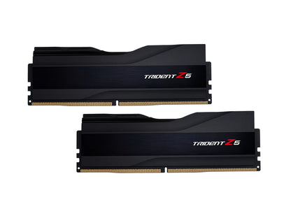 RAM DDR5 32GB Kit (2x 16GB) PC5-51200 6400MT/s CL32 1.40V, G.SKILL Trident Z5, Intel XMP