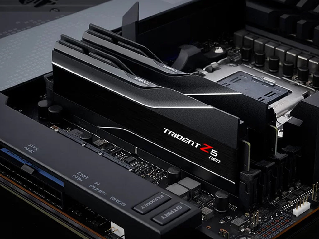 RAM DDR5 64GB Kit (2x32GB) 6000MT/s CL30 1.40V, G.SKILL Trident Z5 Neo AMD EXPO, Intel XMP
