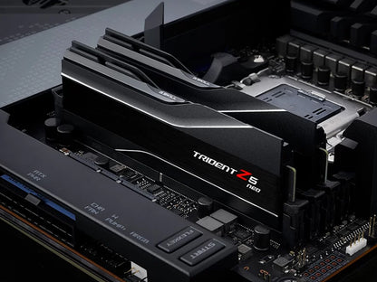 RAM DDR5 64GB Kit (2x32GB) 6000MT/s CL30 1.40V, G.SKILL Trident Z5 Neo AMD EXPO, Intel XMP