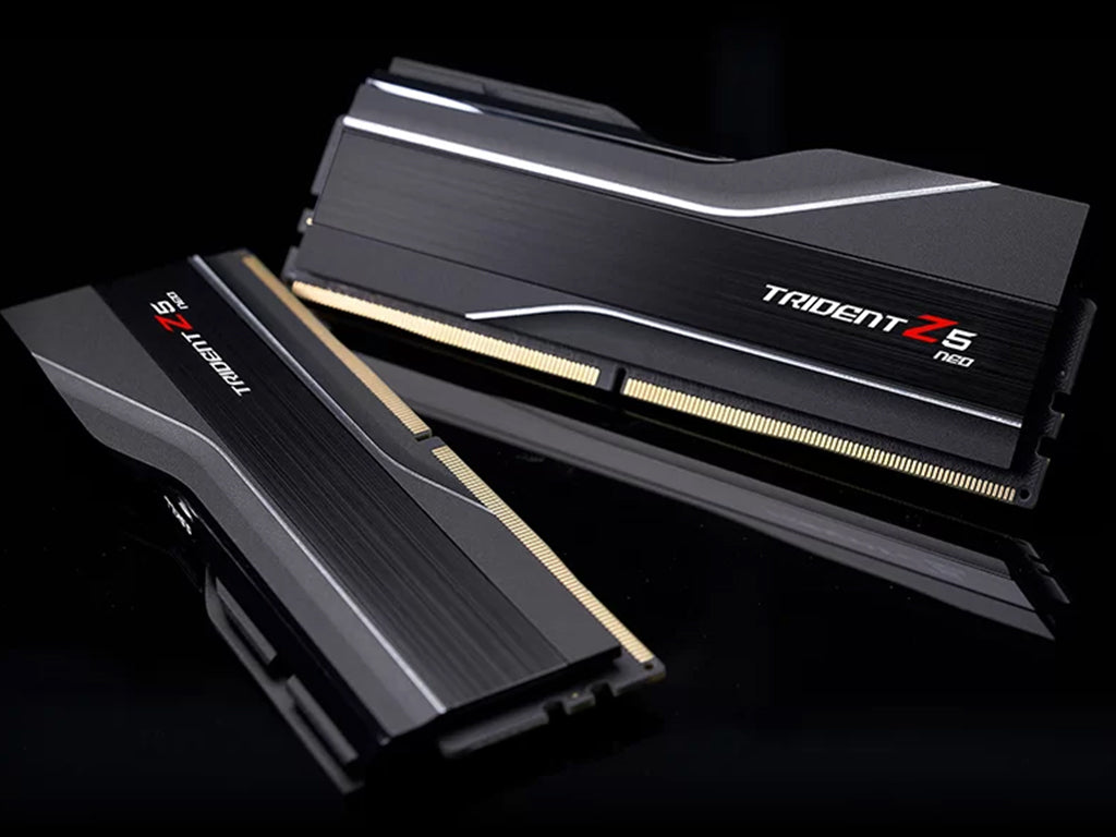 RAM DDR5 64GB Kit (2x32GB) 6000MT/s CL30 1.40V, G.SKILL Trident Z5 Neo AMD EXPO, Intel XMP