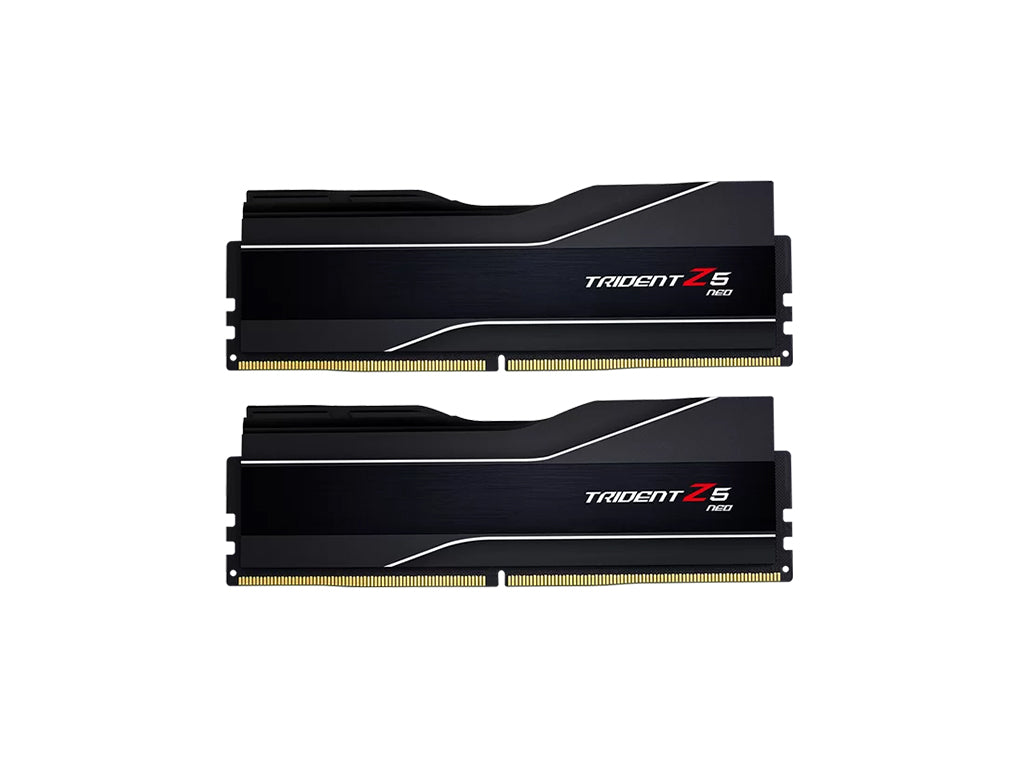 RAM DDR5 64GB Kit (2x32GB) 6000MT/s CL30 1.40V, G.SKILL Trident Z5 Neo AMD EXPO, Intel XMP