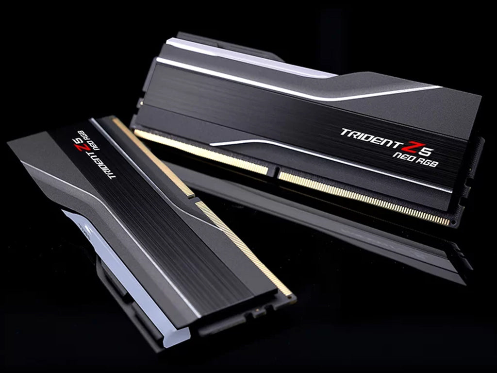 RAM DDR5 32GB Kit (2x16GB) PC5-48000 6000MT/s CL36 1.35V, G.SKILL Trident Z5 RGB Neo AMD EXPO
