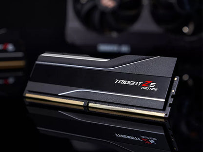 RAM DDR5 32GB Kit (2x16GB) PC5-48000 6000MT/s CL36 1.35V, G.SKILL Trident Z5 RGB Neo AMD EXPO