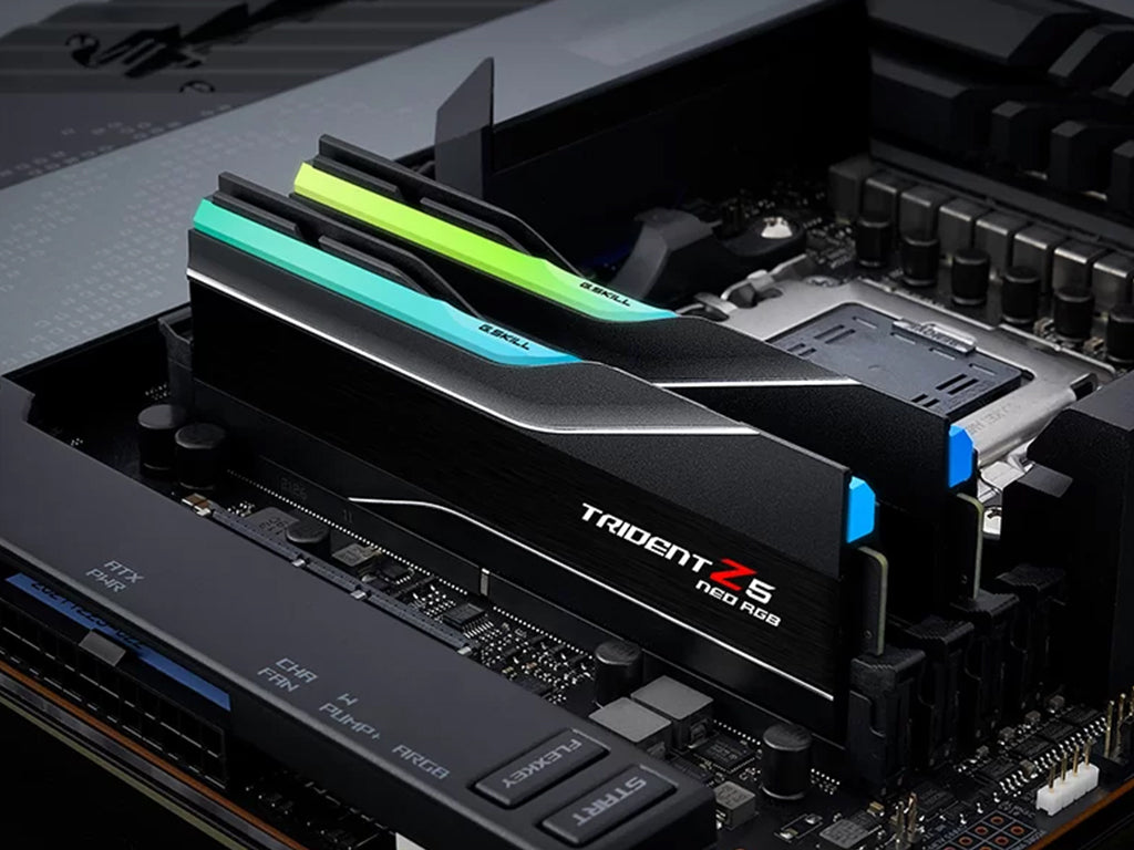 RAM DDR5 32GB Kit (2x16GB) PC5-48000 6000MT/s CL36 1.35V, G.SKILL Trident Z5 RGB Neo AMD EXPO