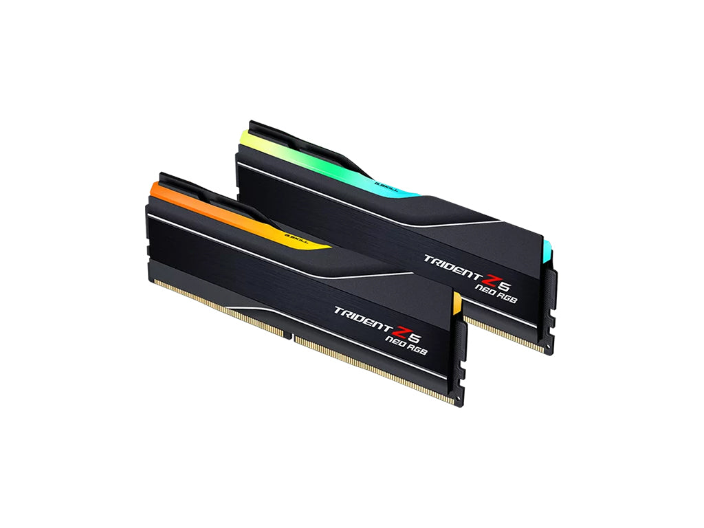 RAM DDR5 32GB Kit (2x16GB) PC5-48000 6000MT/s CL36 1.35V, G.SKILL Trident Z5 RGB Neo AMD EXPO