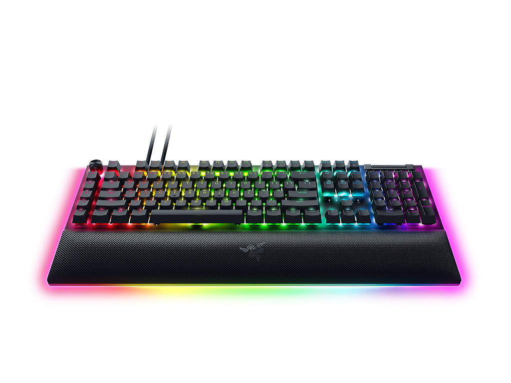 Tipkovnica Razer BlackWidow V4 Pro, rumena stikala, UK SLO g.