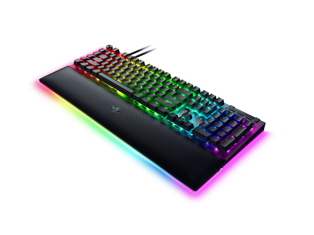 Tipkovnica Razer BlackWidow V4 Pro, rumena stikala, UK SLO g.