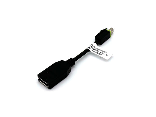 Adapter Mini DisplayPort v DisplayPort, z zaklepom, 0.1m, PNY