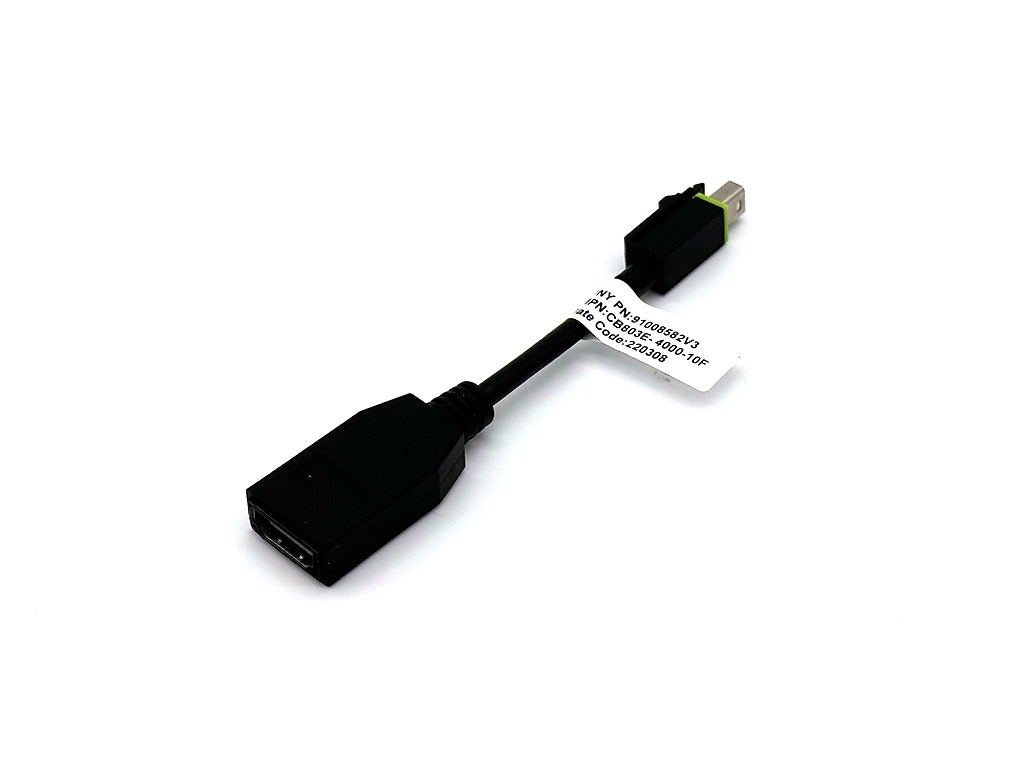 Adapter Mini DisplayPort v HDMI, z zaklepom, 0.1m, PNY