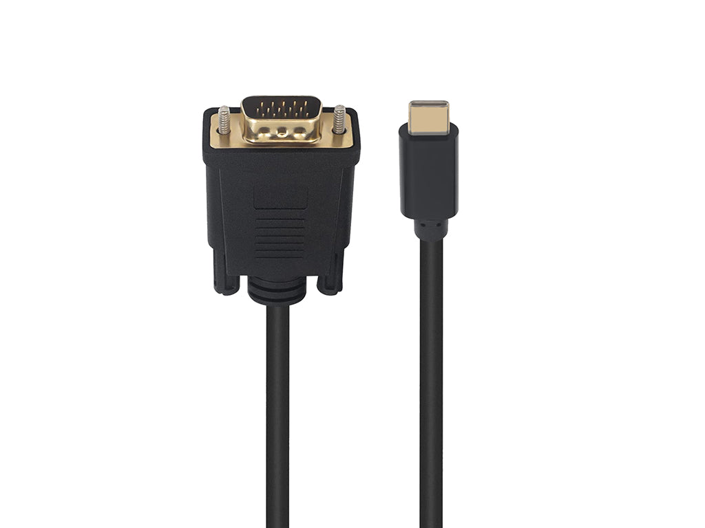 Kabel USB-C v VGA, 1080p 60Hz, 1.8m, Ewent EC1052