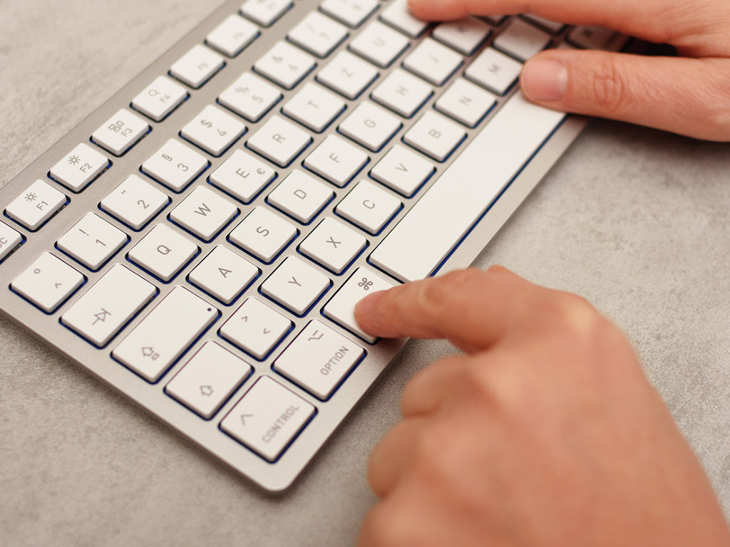 Tipkovnica Cherry KC 6000C Slim for Mac, srebrna, USB-C, UK-SLO g.