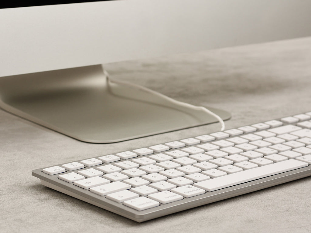 Tipkovnica Cherry KC 6000C Slim for Mac, srebrna, USB-C, UK-SLO g.