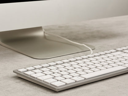 Tipkovnica Cherry KC 6000C Slim for Mac, srebrna, USB-C, UK-SLO g.