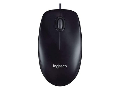 Miška Logitech M90, USB, črna