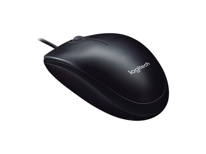 Miška Logitech M90, USB, črna