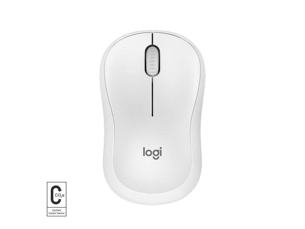 Miška Logitech M240 Silent Bluetooth, bela