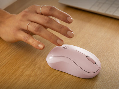 Miška Logitech M240 Silent Bluetooth, roza