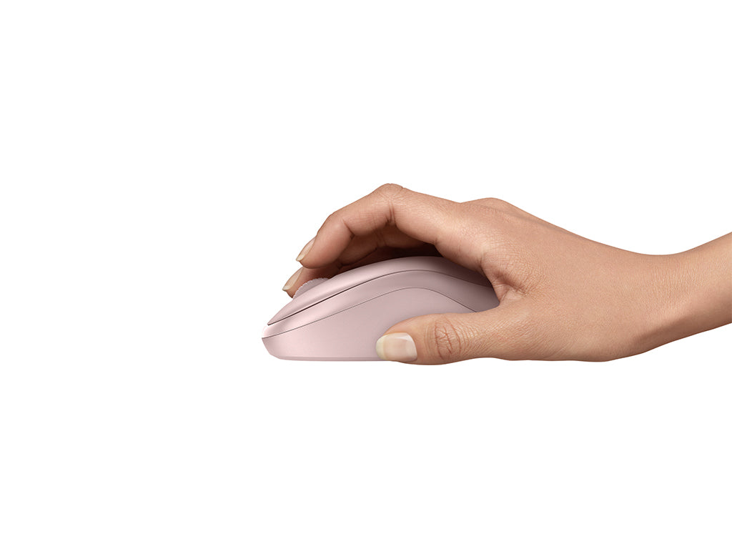 Miška Logitech M240 Silent Bluetooth, roza