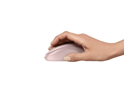 Miška Logitech M240 Silent Bluetooth, roza