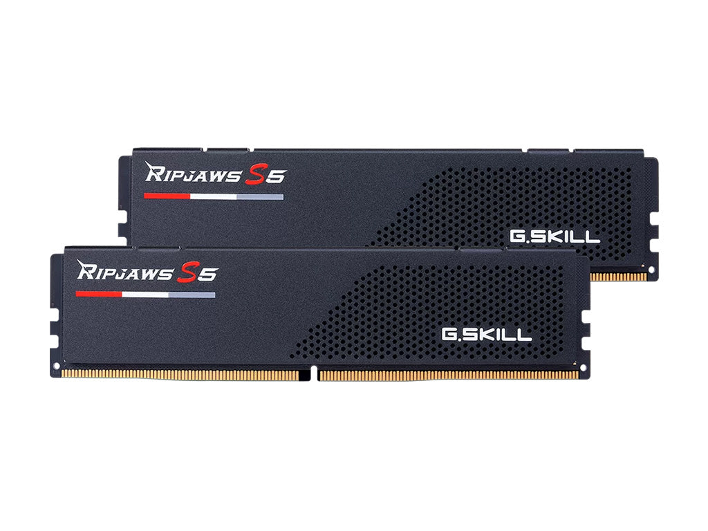 RAM DDR5 64GB Kit (2x 32GB) PC5-48000 6000MT/s CL30 1.4V, G.SKILL Ripjaws S5, Intel XMP