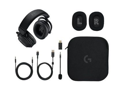 Slušalke Logitech G PRO X 2 LIGHTSPEED Wireless Gaming, črne