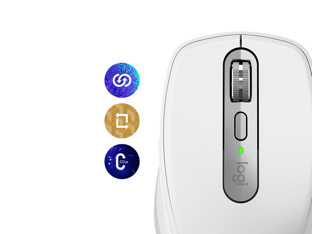 Miška Logitech MX Anywhere 3S, Bluetooth, DarkField laser, siva