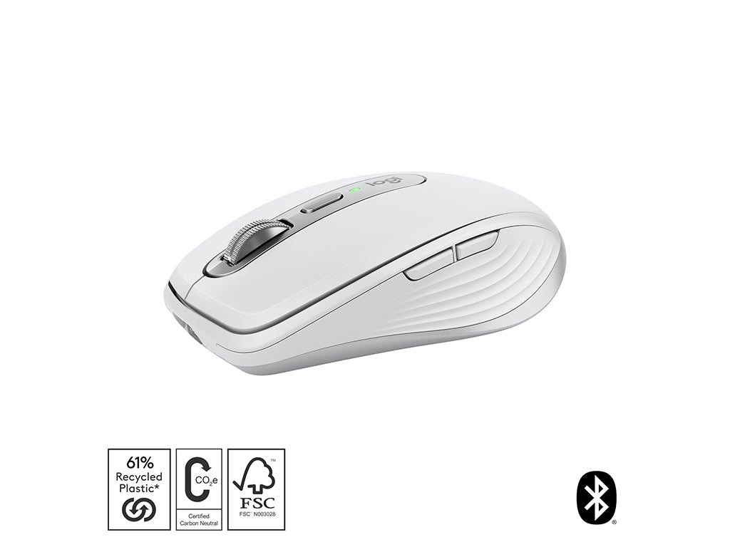 Miška Logitech MX Anywhere 3S, Bluetooth, DarkField laser, siva