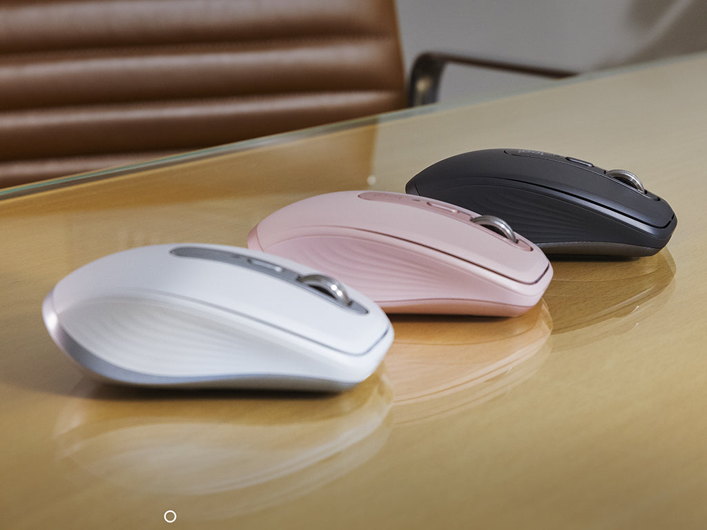 Miška Logitech MX Anywhere 3S, Bluetooth, DarkField laser, grafitna