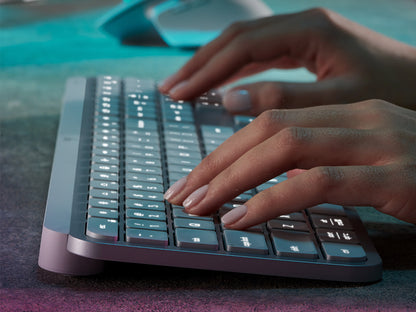 Tipkovnica Logitech MX Keys S, siva, SLO g.