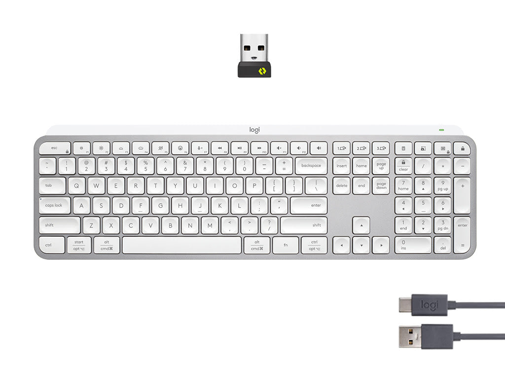 Tipkovnica Logitech MX Keys S, siva, SLO g.