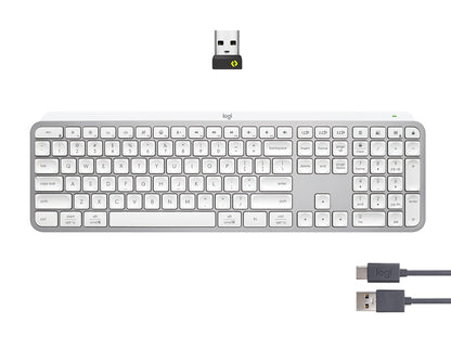 Tipkovnica Logitech MX Keys S, siva, SLO g.