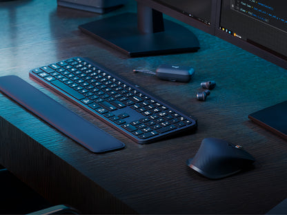 Tipkovnica Logitech MX Keys S PLUS, grafitna, SLO g.