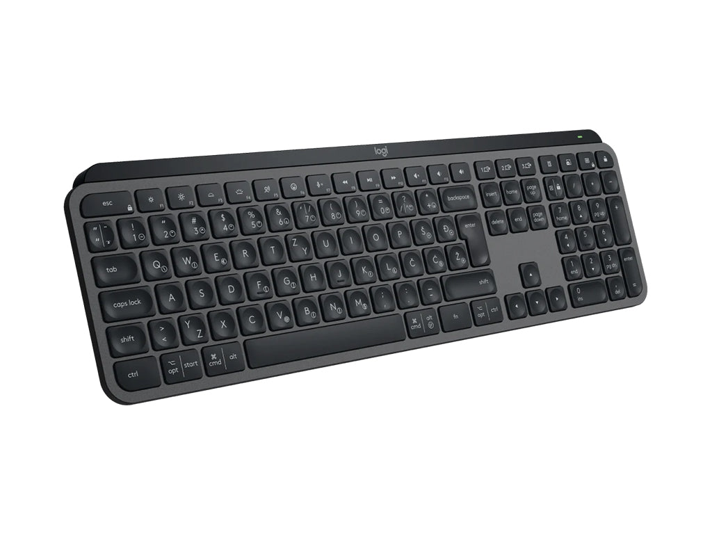 Tipkovnica Logitech MX Keys S, grafitna, SLO
