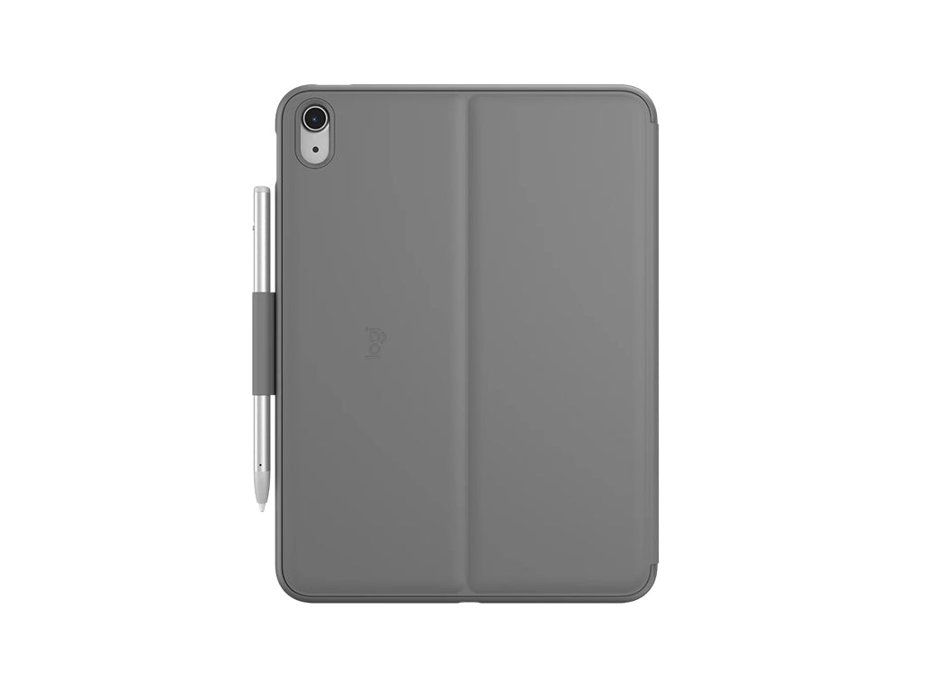 Ovitek s tipkovnico Logitech SLIM FOLIO za iPad (10. gen, A16 Gen), siv, SLO g.