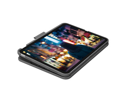 Ovitek s tipkovnico Logitech SLIM FOLIO za iPad (10. gen, A16 Gen), siv, SLO g.