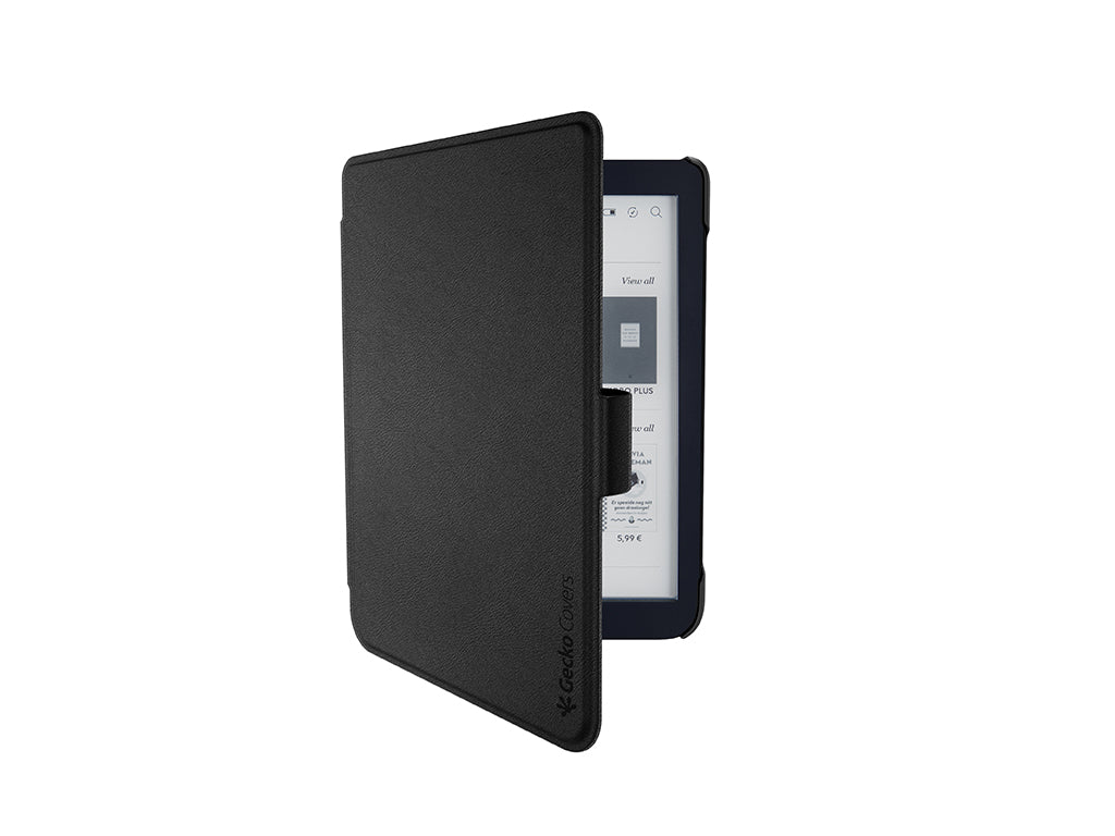 Ovitek Gecko EasyClick za Kobo Clara 2E, Clara BW, Clara Colour, Tolino Shine 4, črn