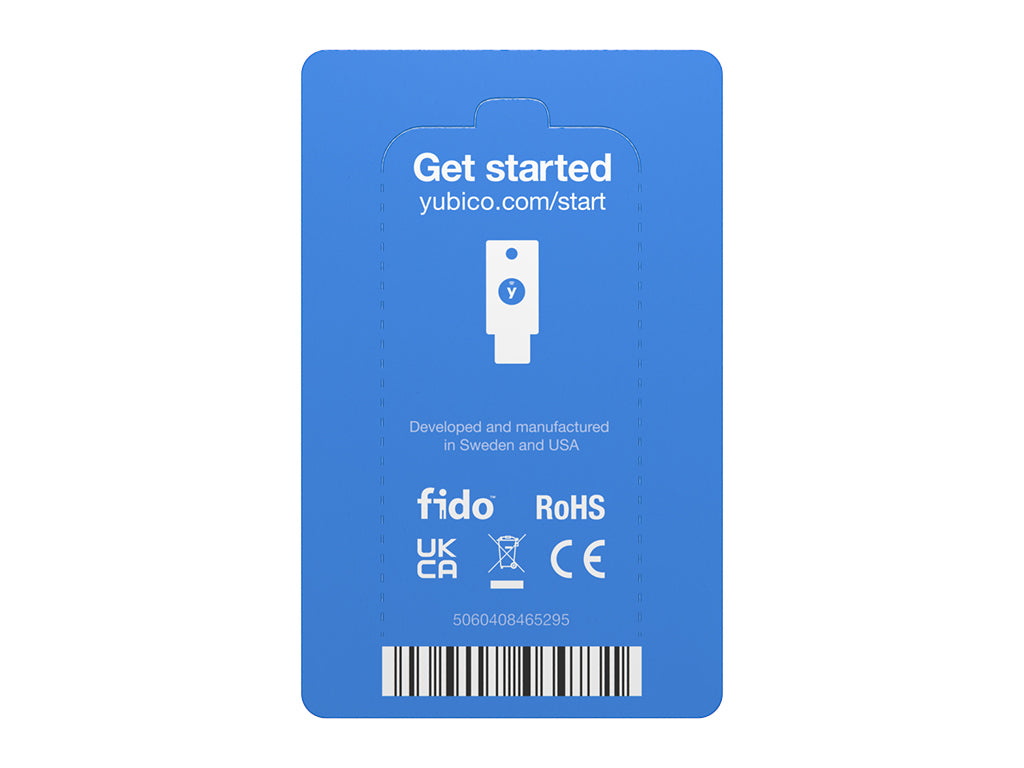 Varnostni ključ Yubico Security Key NFC, FIDO2 U2F, USB-A, črn