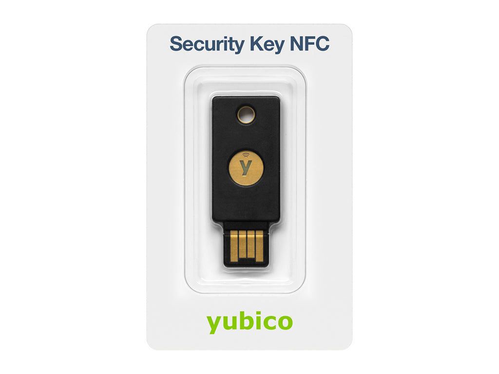 Varnostni ključ Yubico Security Key NFC, FIDO2 U2F, USB-A, črn