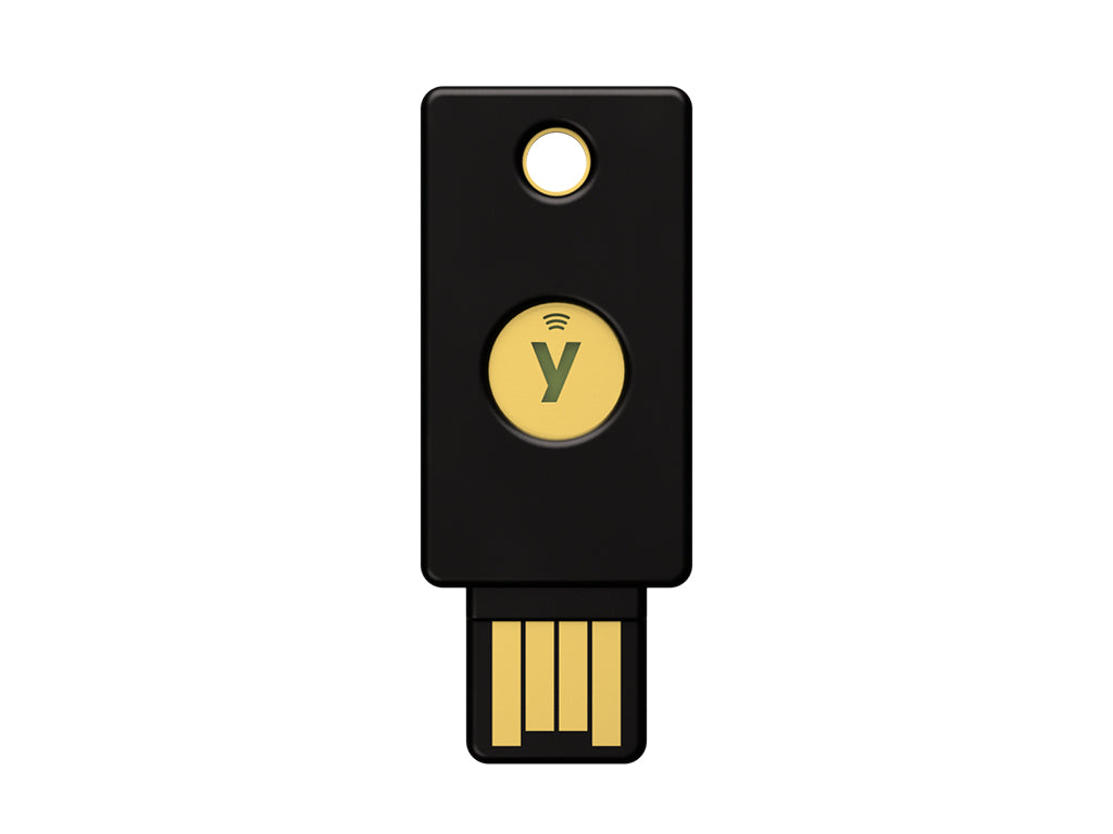 Varnostni ključ Yubico Security Key NFC, FIDO2 U2F, USB-A, črn