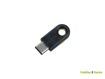 Varnostni ključ Yubico YubiKey 5C, USB-C, črn