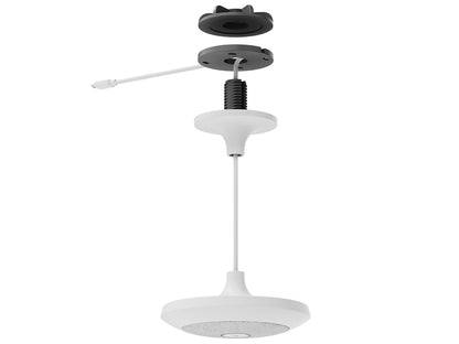 Nosilec za Logitech Mic Pod, stropni, bel