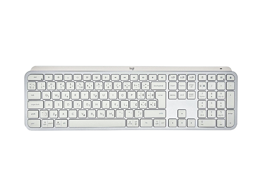 Tipkovnica Logitech MX Keys S, siva, SLO g.