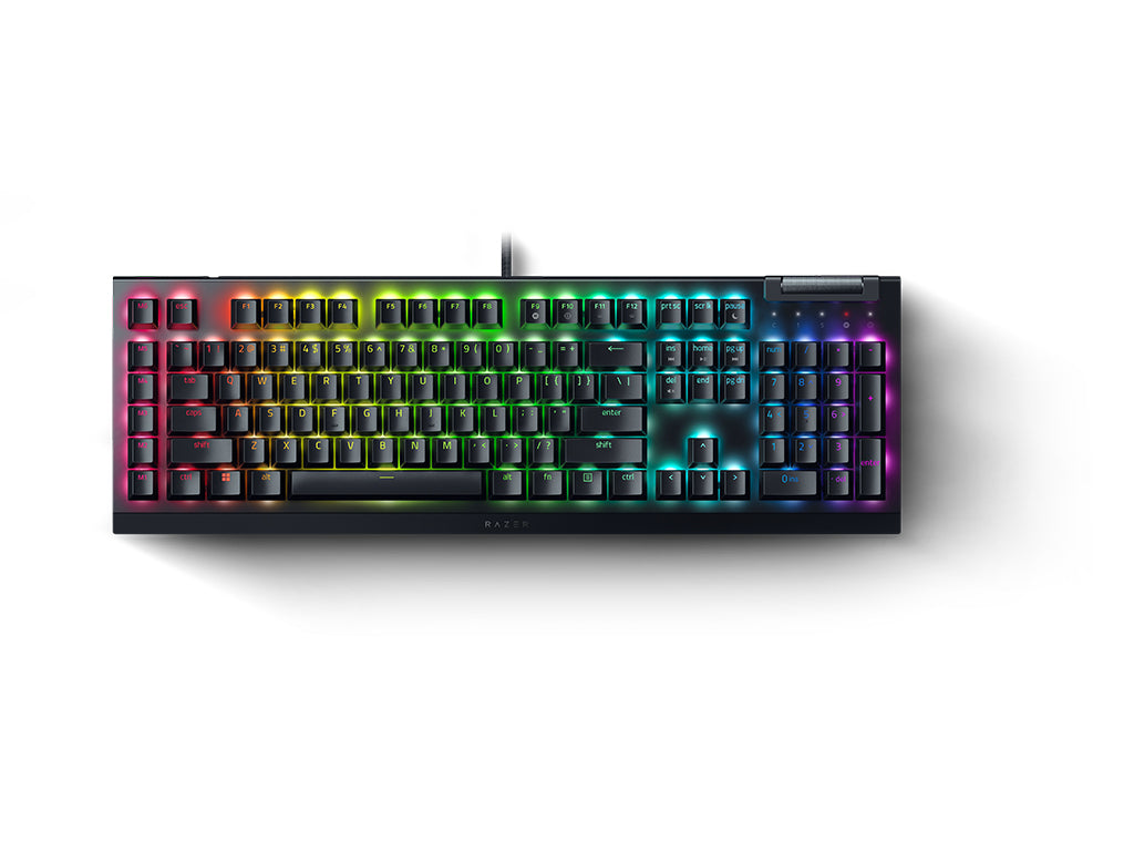 Tipkovnica Razer BlackWidow V4 X, rumena stikala, US SLO g.